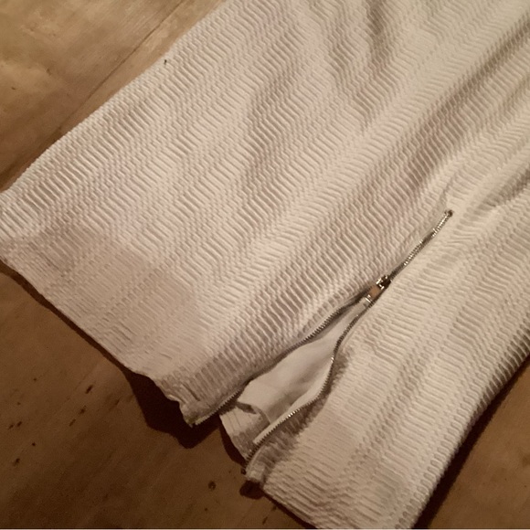 Sharagano girls size 12 off white dress excellent condition sleeveless - Picture 4 of 9